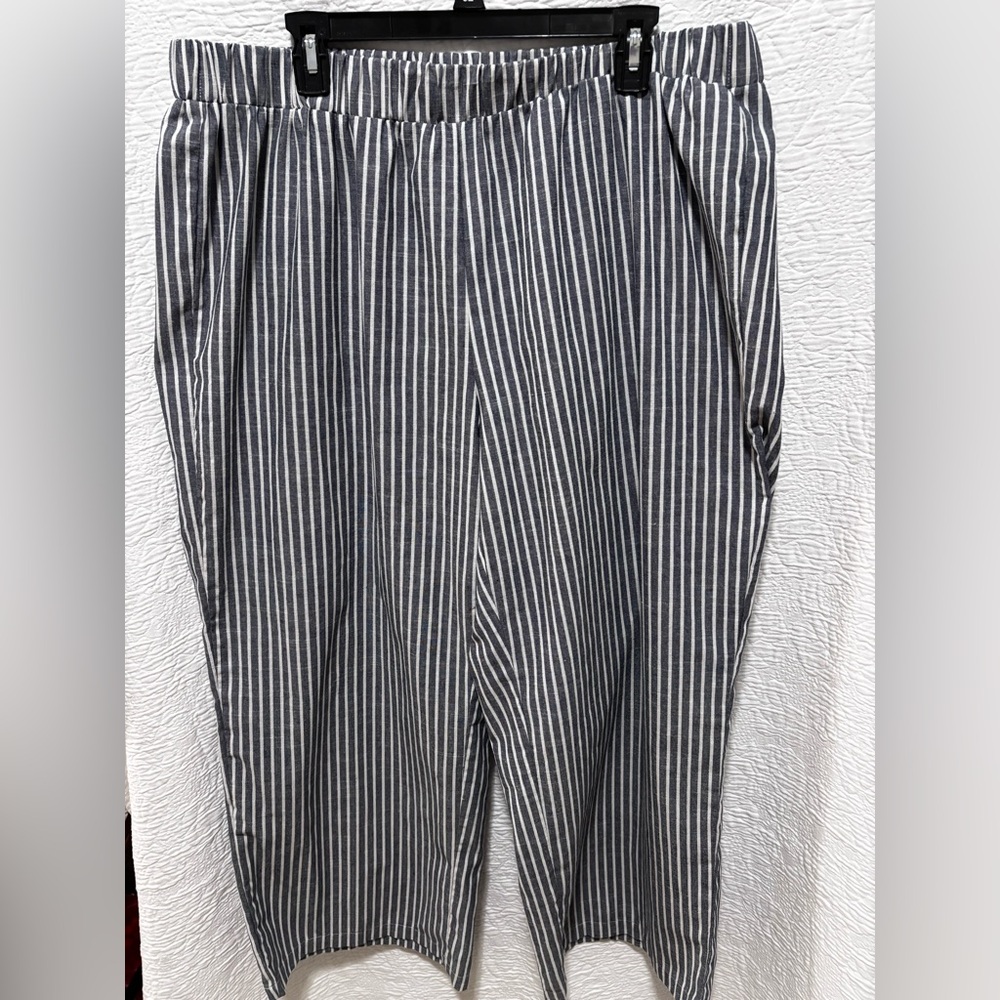 SHEIN cotton blend wide leg pants